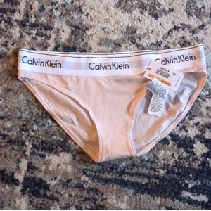 Calvin Klein pink panties size small NWT